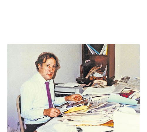 Robert Cox, era el director del Buenos Aires Herald